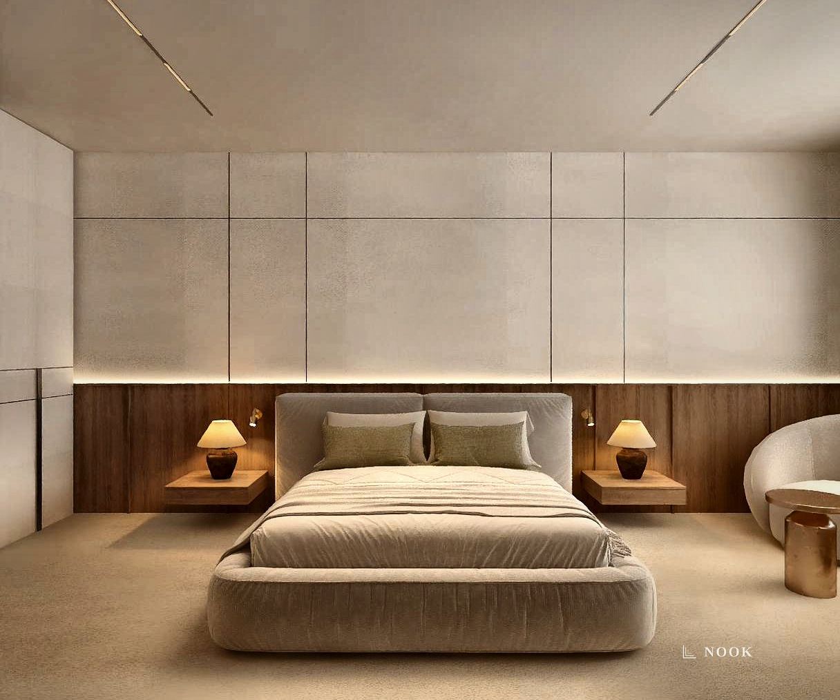 Maadi Corniche Apartment — Nook finishing project